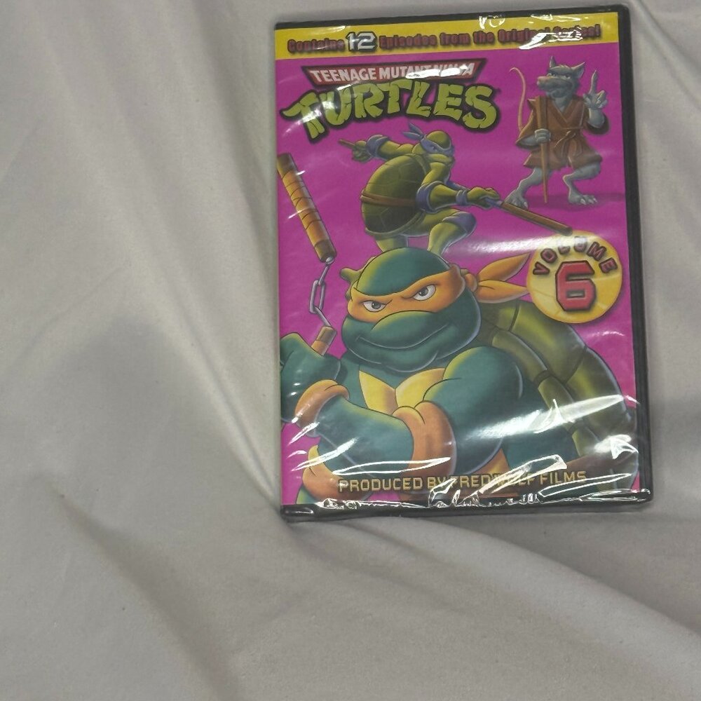 Brand New Factory Sealed DVD-Teenage Mutant Ninja Turtles Volume 6-12 episodes